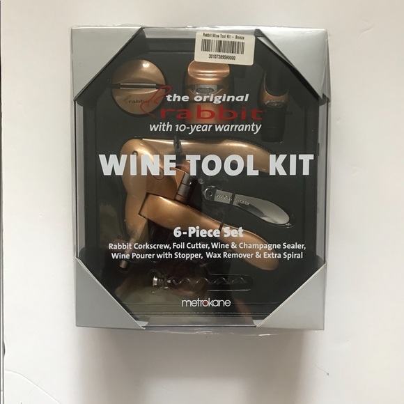 Rabbit Other 6piece Rabbit Wine Tool Kit Nwt Poshmark